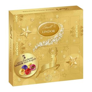 Lindt LINDOR Adventskalender  24 St./109,0 g, 1 St.