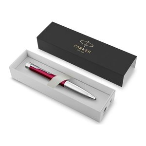 PARKER Kugelschreiber magenta/silber, Schreibfarbe: blau, 1 St.