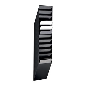 DURABLE Wandprospekthalter FLEXIBOXX schwarz DIN A4 24,2 x 13,5 x 111,5 cm, 1 St.