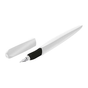 Pelikan Twist® Calligraphy Patronenfüller weiß B (breit), 1 St.
