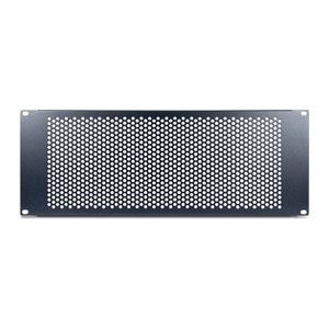Inter-Tech IPC 19" Lochblende 4HE,178x482x11mm, RAL 9005