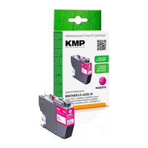 KMP  magenta Druckerpatrone kompatibel zu brother LC-422XLM