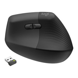 Logitech Lift for Business Maus ergonomisch kabellos graphit
