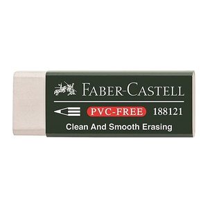 FABER-CASTELL Radiergummi weiß, 1 St.