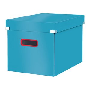 LEITZ Click & Store Cosy Aufbewahrungsbox 32,5 l blau 32,0 x 36,0 x 31,0 cm, 1 St.