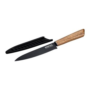 NIROSTA Küchenmesser Flow Fair schwarz, Klinge: 13,5 cm, 1 St.