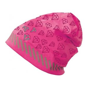 ROTH Mädchen Beanie Diamant rosa Einheitsgröße 1 St.
