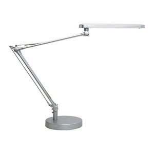 unilux MAMBO 2.0 LED LED-Schreibtischlampe grau