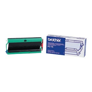 brother PC-75 schwarz Thermo-Druckfolie, 1 Rolle
