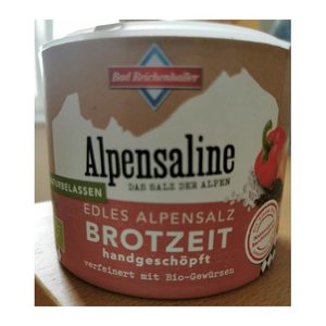 Bad Reichenhaller Bio Alpensaline BROTZEIT Gewürzmischung, 100,0 g