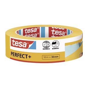 tesa PERFECT+ Kreppband orange 30,0 mm x 50,0 m 1 Rolle