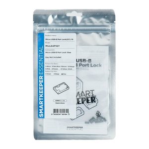 SmartKeeper Mini "Micro-USB-B Port" Blocker grau 10 Stk.
