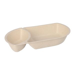 conpax Zuckerrohr-Schalen weiß 165,0 ml, 50 St.