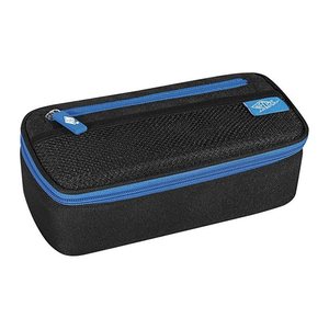 WEDO Mäppchen Schlamperbox schwarz/hellblau