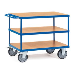 fetra Tischwagen 2420 blau 50,9 x 104,7 x 86,0 cm