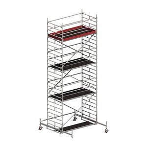 Layher Gerüst 1402 Uni Breit P2 max. Arbeitshöhe 8,38 m
