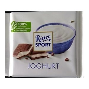 Ritter SPORT Joghurt Schokolade 100,0 g, 1 St.