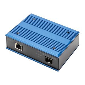 DIGITUS 10/100/1000 Base-TX to 1000 Base-FX Media Converter