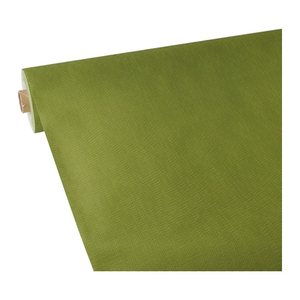 STARPAK Tischdecke soft selection plus olivgrün 1,18 x 25,0 m, 1 Rolle