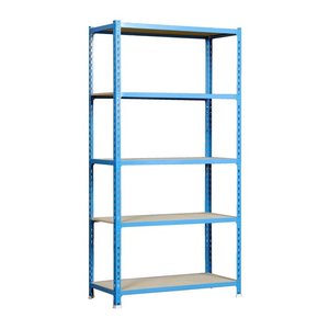 Simonrack Schwerlastregal MADERCLICK PLUS 5/500 448100025201055 blau 100,0 x 50,0 x 200,0 cm