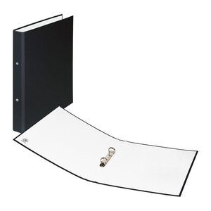 DONAU Ringbuch 2-Ringe schwarz 2,5 cm DIN A4, 1 St.
