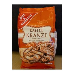 GUT&GÜNSTIG Kaffeekränze Gebäck 250,0 g, 1 St.
