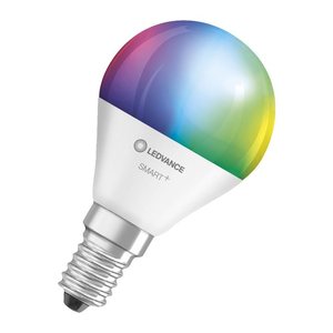 LEDVANCE WLAN-Lampe SMART+ WiFi Classic P40 RGBW E14 4,9 W matt, 1 St.
