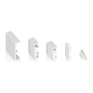 ABB Endkappe PS-END für Pinsschiene weiß, 50 St.