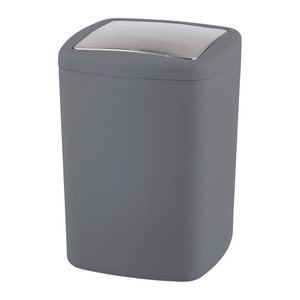 WENKO Barcelona Mülleimer 8,5 l anthrazit, 1 St.
