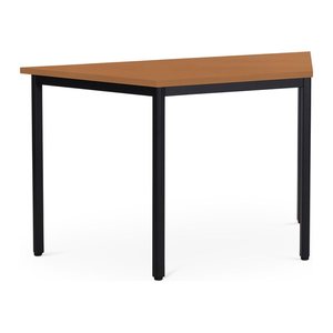 Mehrzwecktisch Trapez – Gestell in Tiefschwarz (1400 x 700 x 750 mm)