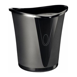 LEITZ Allura Papierkorb 18,0 l schwarz, 1 St.