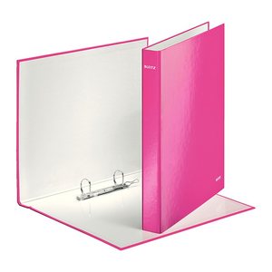 LEITZ WOW Ringbuch 2-Ringe pink 4,0 cm DIN A4, 1 St.