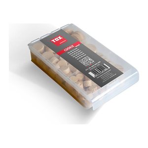 TOX Querholzplättchen-Sortiment Cookie wood Mini 82 tlg.
