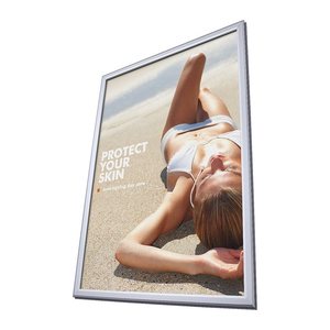 Showdown® Displays  Klapprahmen silber 62,4 x 87,1 cm, 1 St.