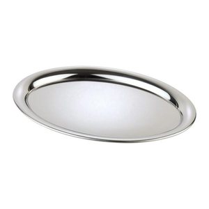 APS Tablett KAFFEEHAUS silber oval 29,0 x 22,0 cm, 1 St.