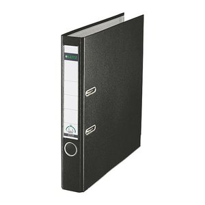 LEITZ 1015 Ordner schwarz Kunststoff 5,2 cm DIN A4, 1 St.