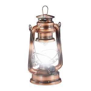 relaxdays LED Dekoleuchte kupfer 11,5 cm, 1 St.