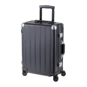 ALUMAXX Reise-Trolley ORBIT Aluminium schwarz 40,0 x 20,0 x 55,0 cm