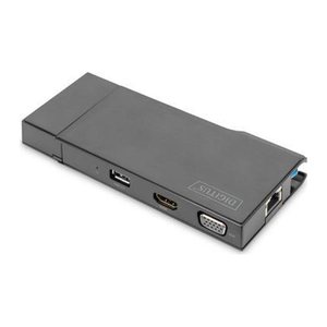 DIGITUS Dockingstation USB 3.0 7 Port, Travel