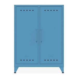 BISLEY Sideboard Fern Middle, FERMID605 blau 80,0 x 40,0 x 110,0 cm, 1 St.