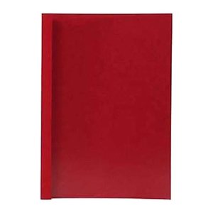 LMG Thermo-Bindemappen rot Lederkarton für 20 - 30 Blatt, 50 St.