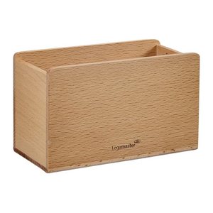 Legamaster magnetischer Stiftehalter WOODEN braun Holz 19,0 x 7,5 x 9,2 cm