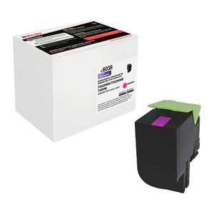 edding EDD-6038  magenta Toner kompatibel zu LEXMARK 70C2HM0