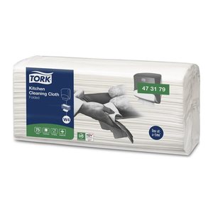 TORK trockene Reinigungstücher Premium W4 1-lagig weiß, 300 Tücher