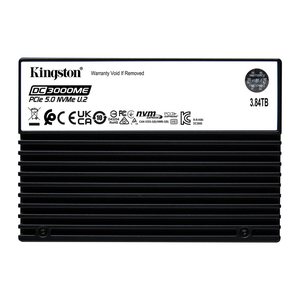 SSD 3,8TB Kingston U.2 PCI-E NVMe Gen5 DC3000ME retail