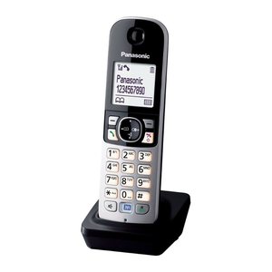 Panasonic KX-TGA681EXB Zusatz-Mobilteil schwarz-silber, 1 St.
