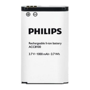 PHILIPS Akku für Diktiergeräte ACC8100 Li-Ion 3,7 V, 1.000 mAh