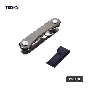 TROIKA Schlüssel Organizer TROIKA CLEVER KEY titanfarben