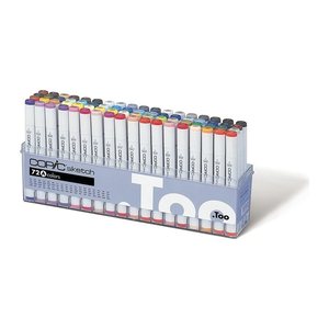 COPIC® Sketch A Layoutmarker-Set farbsortiert 1,0 + 6,0 mm, 72 St.