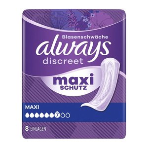 always Inkontinenzeinlagen discreet Extra Sicher Ultimate Tag , 8 St.